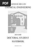 Cheme PHD Handbook 2019