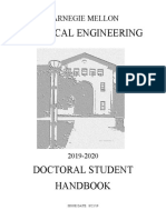 Cheme PHD Handbook 2019