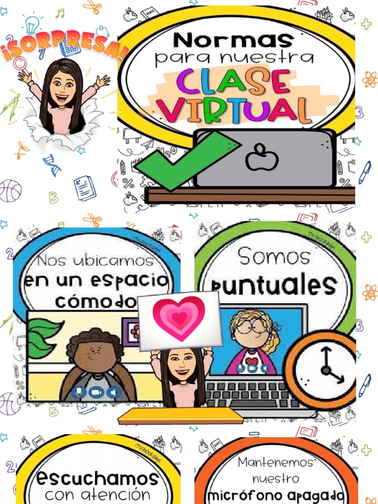 Normas De Convivencia Virtual Pdf