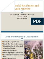 After Independence in Latin America: Political Instability and Economic Dependence