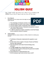 English Quiz_geography A