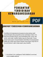 PENGANTAR PENDIDIKAN KEWARGANEGRAAN