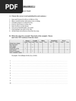 Worksheet (Present Simple Repaso)