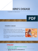 Meniere's Disease.