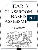 Year 3 Classroom-Based Assessment Handbook