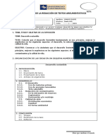 Evaluacion de La Redaccion de Textos Arg