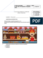 Acumulativa Matematicas 2° Segundo Periodo