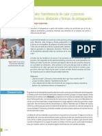 Calor, Transferencia de Calor y Procesos Térmicos, Dilatación y Formas de Propagación.