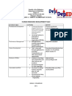 Human Resource Development Plan: Department of Education