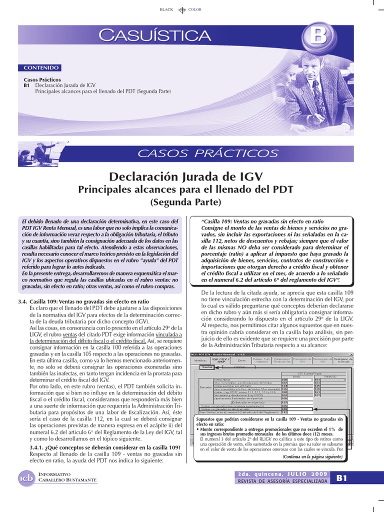 Llenado PDT 621 | PDF | Impuestos | Política