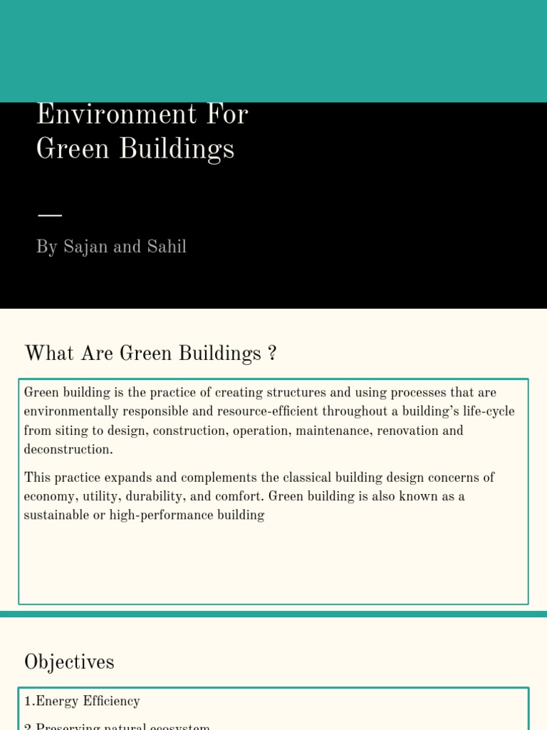 Green Building Practices and Benefits | PDF | Green Building ...