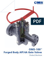 Forged Body API 6A Gate Valves: Product Brochure