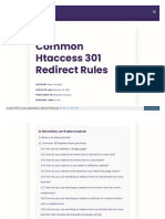 Common Htaccess 301 Redirect Rules: Create PDF in Your Applications With The Pdfcrowd