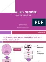 Analisis Gender