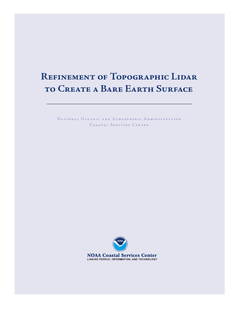 Lidar Data Refinement for Bare Earth | PDF