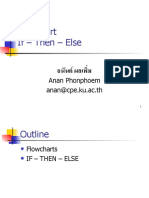 Flowchart If - Then - Else: Anan Phonphoem Anan@cpe - Ku.ac - TH