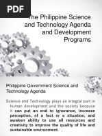 chap 4 phil science & tech agenda & dev programs