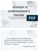 Feminism in Shakespeare’s Hamlet
