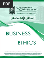 Module 3 - Business Ethics and Social Responsibility