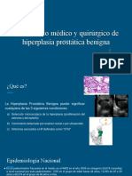 Tratamiento Médico y Quirúrgico de Hiperplasia Prostática Benigna