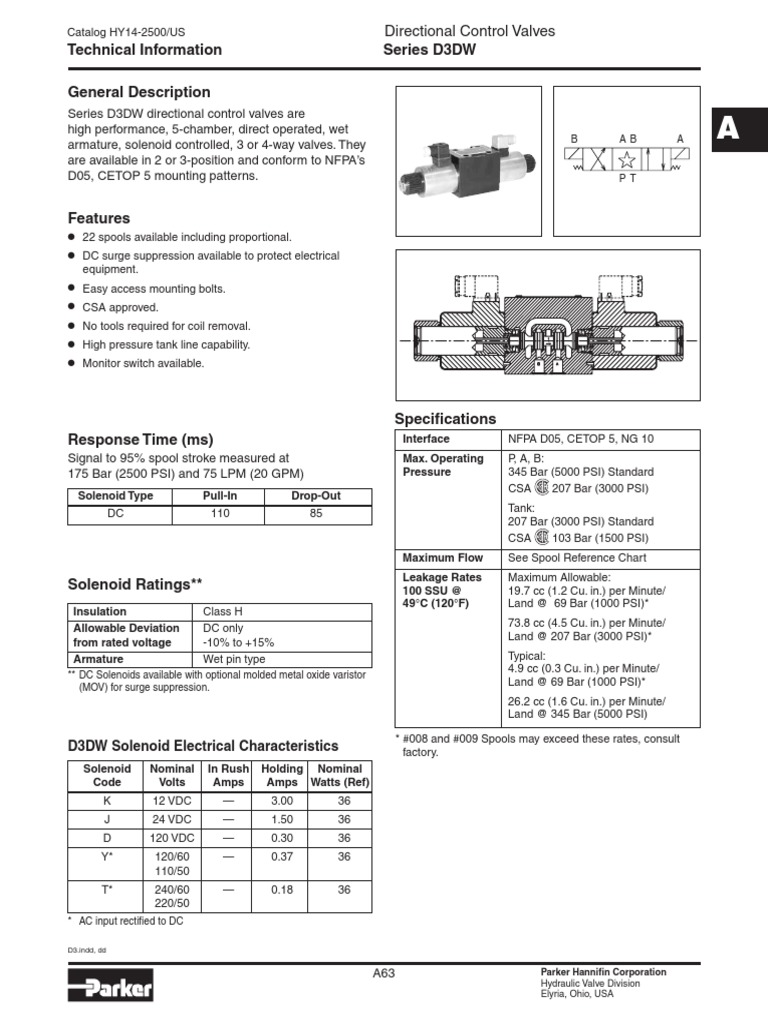 Direction Control Valve | PDF | Vacuum Tube | Rectifier