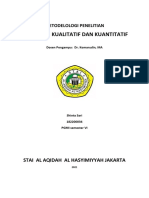 Materi4 Penelitian Kualitatif Dan Kuantitatif Shinta Sari 182200034 Pgmi SMT Vi