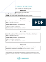 Ielts Essay Structures: Essay With Double Idea Paragraphs