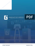 Innovative Greeks Event Report