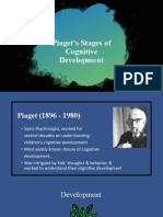 Piaget's Stages of Cognitive Development