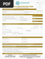 Magis Registration Form: Application Form For Grade 6 & 9