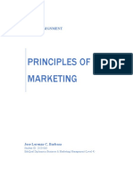 Principles of Marketing: Summative Assignment