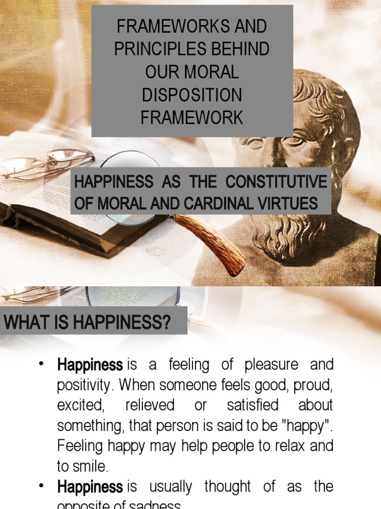 Frameworks and Principles Behind Our Moral Disposition Framework | PDF