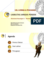 SOAL LATIHAN DAN TUGAS AK2 Pertemuan 1 Liabilitas Jangka Pendek