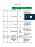 FIX RUNDOWN Puncak Kaderisasi Madya 2021