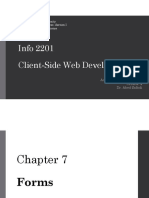 BS-Computer Science Client-Side Web Development Forms