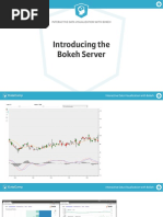 3 - Introducing The Bokeh Server