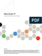 Metrocluster Ip: Solution Architecture and Design