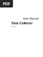 Data Collector: User Manual