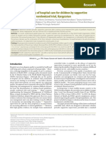 Improving The Quality of Hospital Care For Children by Supportive Supervision: A Cluster Randomized Trial, Kyrgyzstan