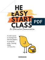 The Easy Start Class For Elimination Communication With Andrea Olson - Workbook