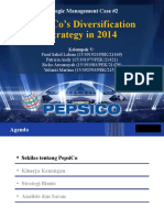 Pepsico'S Diversification Strategy in 2014: Strategic Management Case #2