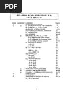 Assignment Research Report For WCT BHD