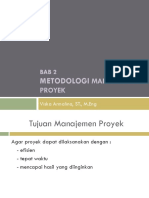 Metodologi Manajemen Proyek