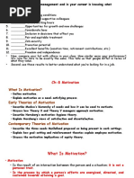 Management Theory Chapter 8