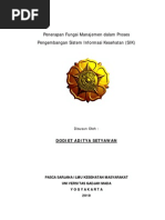 Download Penerapan Fungsi Manajemen Dalam Proses an Sistem Informasi Kesehatan by Dodiet Aditya Setyawan SKMMPH SN50285956 doc pdf
