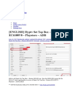 (ENGLISH) Hyptv Set Top Box - Huawei EC6108V8 - Playstore - ADB