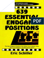 Eric Schiller - 639 Essential Endgame Positions