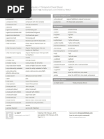 Angular v7 Snippets Cheat Sheet: by Via