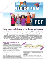 Using Songs and Chants in the Primary Classroom