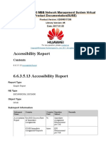Accessibility Report: Imanager U2000 MBB Network Management System Virtual Product Documentation (Suse)